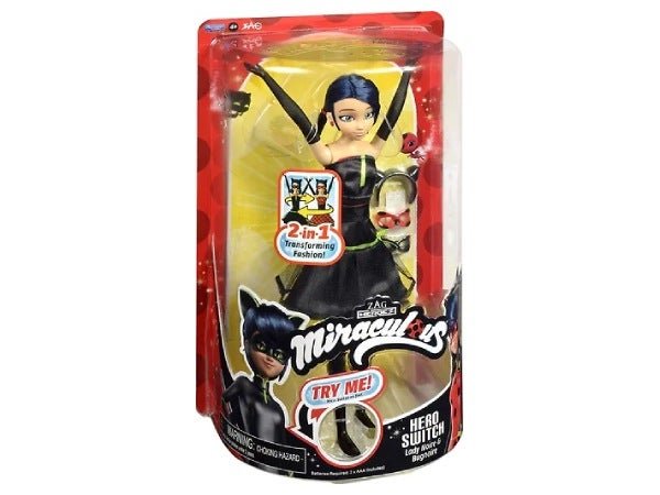 Miraculous Ladynoire / Bugnoire Fashion Hero Switch Doll 26 cm