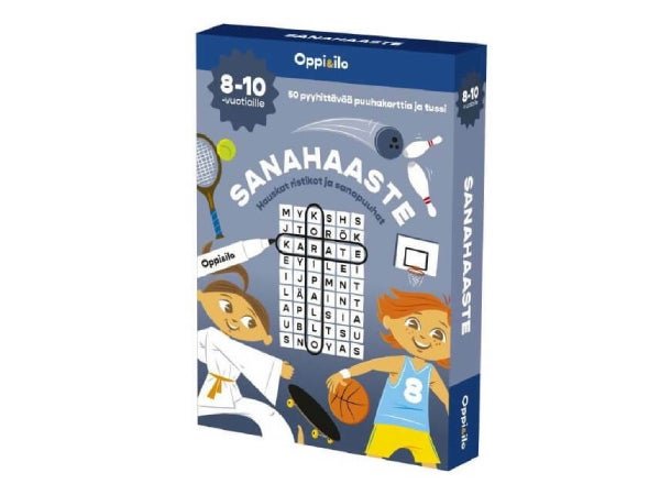 Oppi&Ilo Sanahaaste Puuhakortit 8-10 v