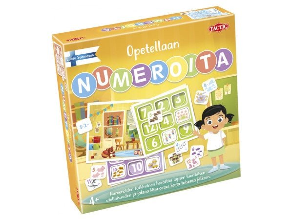 Tactic Opetellaan numeroita Lastenpeli