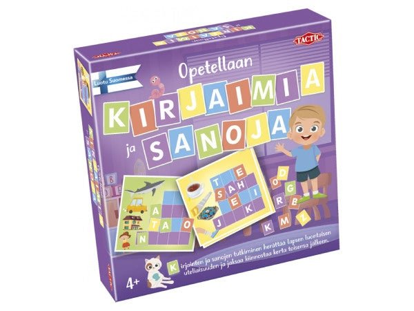 Tactic Opetellaan kirjaimia ja sanoja -lastenpeli