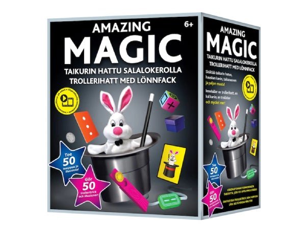 Amazing Magic Taikurin hattu, 50 temppua