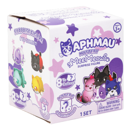 Aphmau MeeMeows Mystery Surprise Hahmo – Assortti – 8 kpl