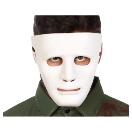 Atosa Valkoinen Halloween naamio - aikuiset