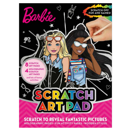 Barbie Scratch Art Pad
