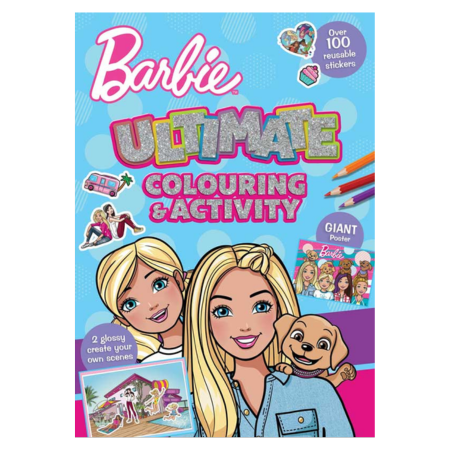 Barbie Ultimaattinen Värititys- ja Puuhakirja