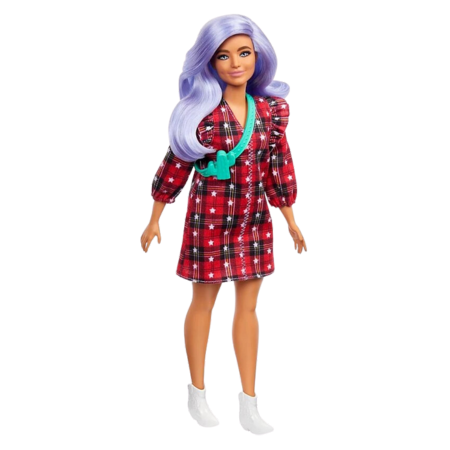 Barbie Fashionistas nukke violetti hiukset
