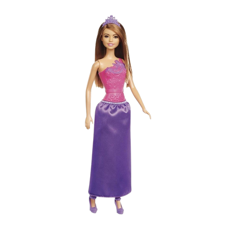 Barbie-nukke GGJ95 Prinsessa ruskeat hiukset