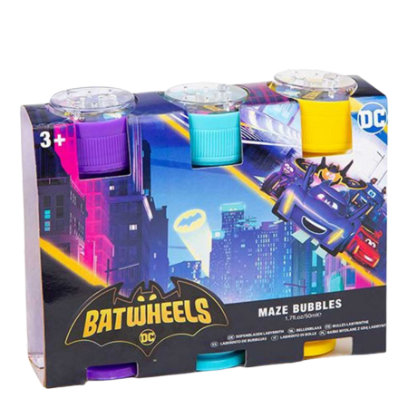 Batwheels Maze Bubbles with Maze – 3 kpl