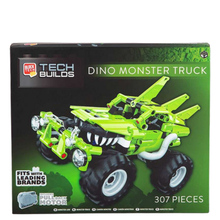 Block Tech Dino Monster Truck Tech Builds – 307 kpl