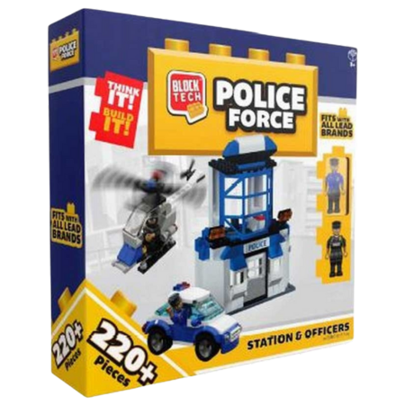 Block Tech Police Force Station & Officers – 220 kpl
