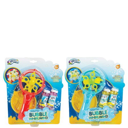 Bubble Tastic Light Up Bubble Whirlwind Assorted – 1 kpl