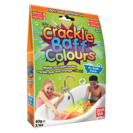 Crackle Baff Colours Bath Powder – 6 kpl