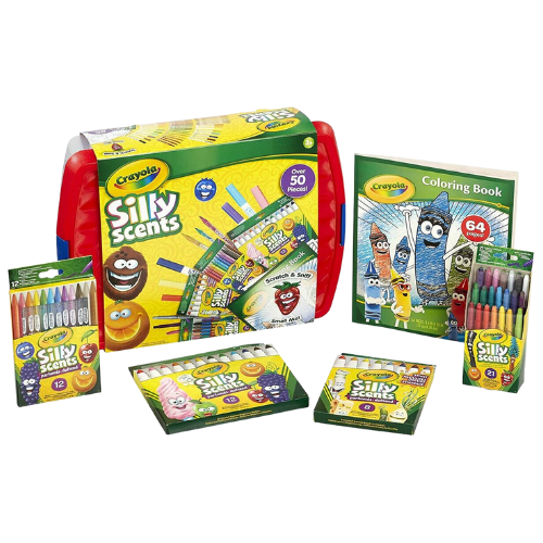 Crayola Silly Scent piirustus- ja värityssarja 50+ palaa