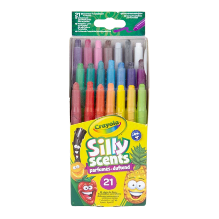 Crayola Tuoksuvat Mini Twistable värikynät - 21 kpl
