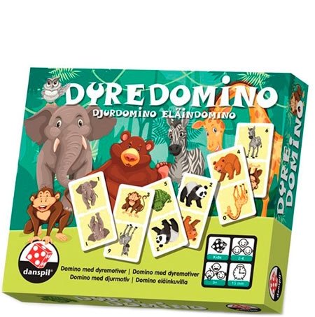 Tanssipeli Eläinten domino