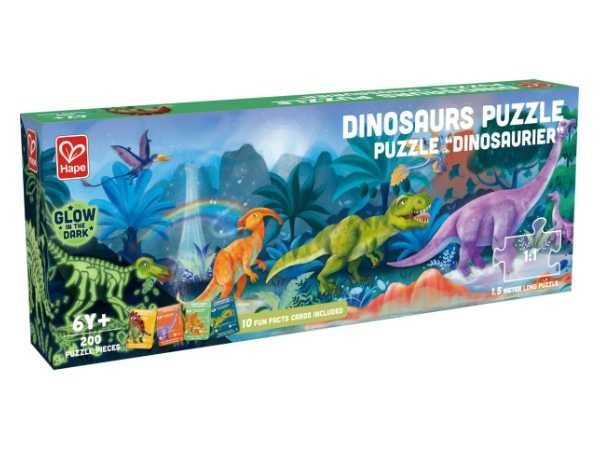 Hape Dinojen Maa Palapeli