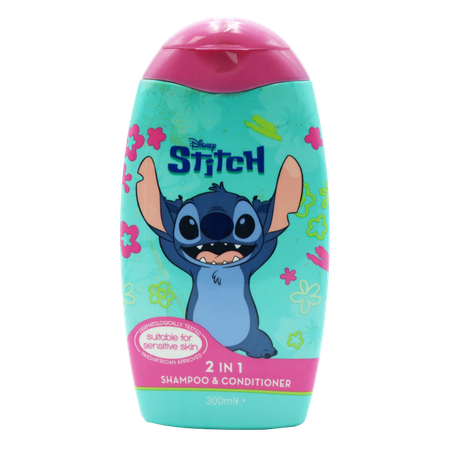 Disney 2-in-1 Stitch Shampoo & Hoitoaine - 300 ml