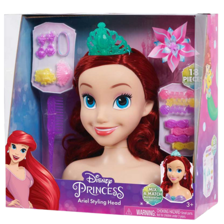 Disney Princess Ariel Muotoilupää Leikkisetti