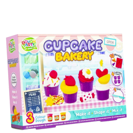 Dough Tastic Cupcake Bakery Playset – 3 kpl