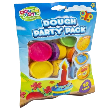 Dough Tastic Dough Party Pack – 10 kpl