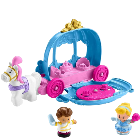Fisher Price Disney Princess Little People Carriage Playset