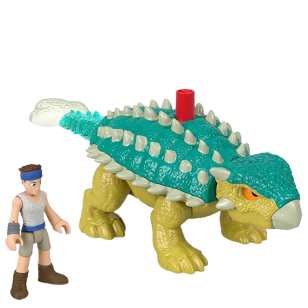 Fisher Price Jurassic World Ben & Tite Humpback Figurines Set
