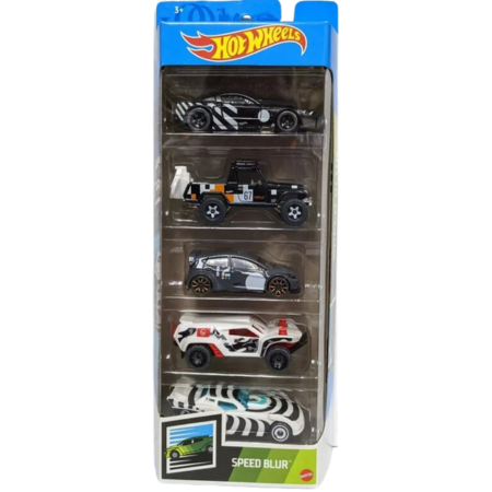 Hot Wheels Speed Blur 5-pak
