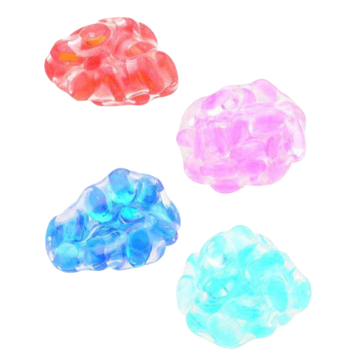 Johntoy Squishy Squeeze Bubble Ball Assorted