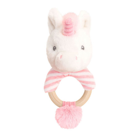 Keel Toys Keeleco Twinkle Yksisarvinen Rengashelistin - 14 cm