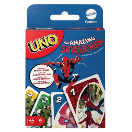 Mattel UNO The Amazing Spider-Man Play Cards