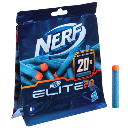 Nerf Elite 2.0 Dart Refill Pack – 20 Stuks
