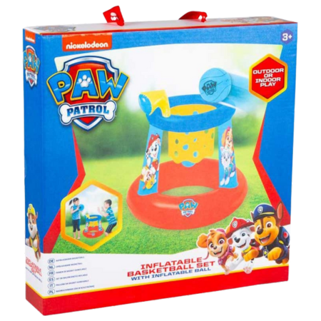 Nickelodeon Paw Patrol Puhallettava Koripallosetti