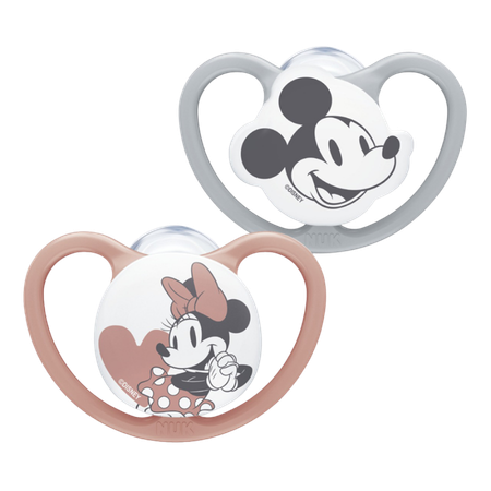 NUK Disney Space 6–18 kk Pinkki Tutti – 2 kpl
