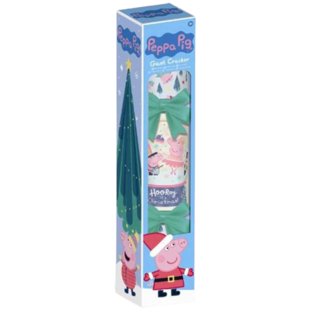 Peppa Pig Jättikokoinen Joulukrakkeri – 55 cm