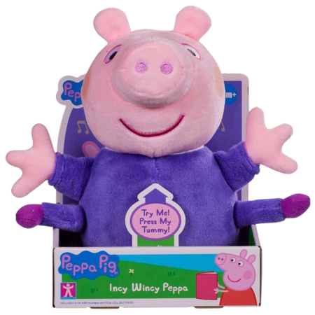 Peppa Pig Incy Wincy Peppa Interactive Singing Plush Toy