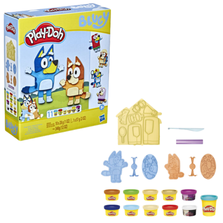 Play-Doh Bluey Make ’n Mash -asuleikkisetti