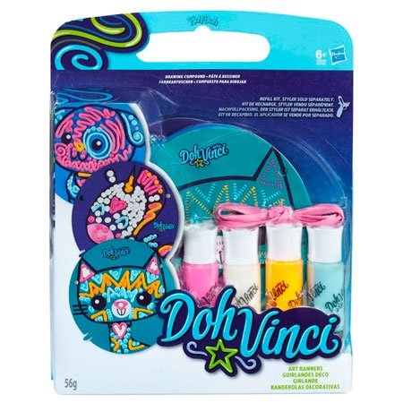 Play-Doh Doh Vinci Art Banner -täydennyspakkaus