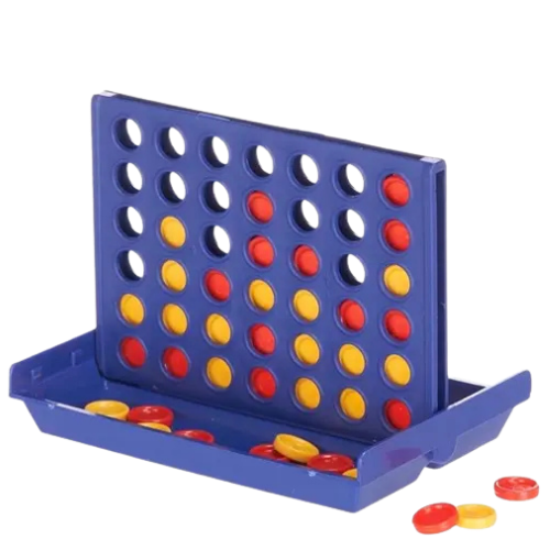 Playmax 4-in-1 Neljä Peräkkäin -Peli – 110 × 80 × 85 cm