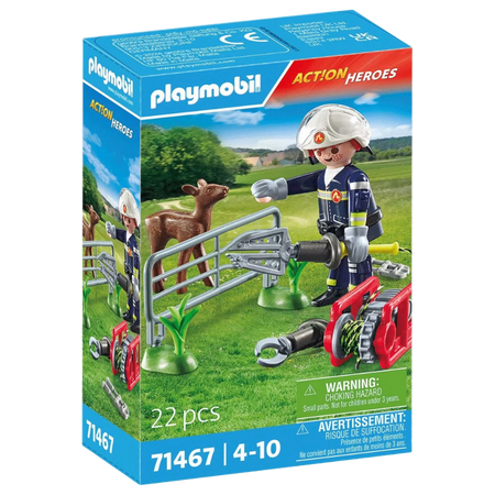 Playmobil Action Heroes Palontorjunta-tehtävä Eläinten Pelastus Leikkisetti