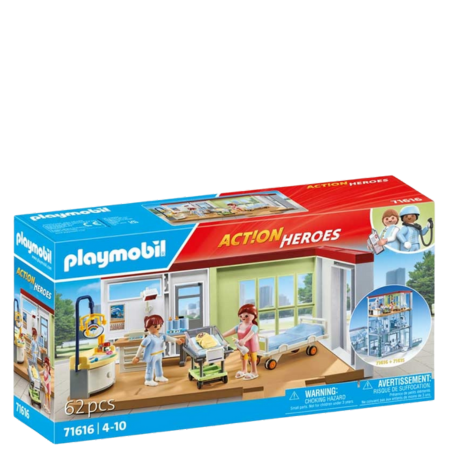 Playmobil Action Heroes Synnytysosasto Leikkisetti