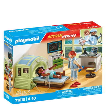 Playmobil Action Heroes MRI-Skanneri Potilaan Kanssa Leikkisetti