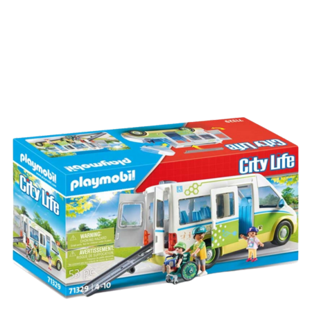 Playmobil City Life Koulubussi Leikkisetti