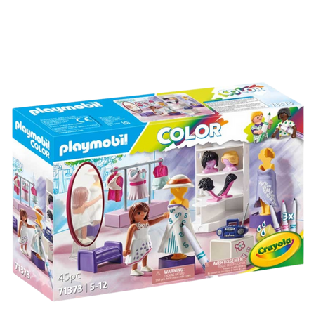 Playmobil Väritysomistamo Leikkisetti Crayola Pestäville Tusseille