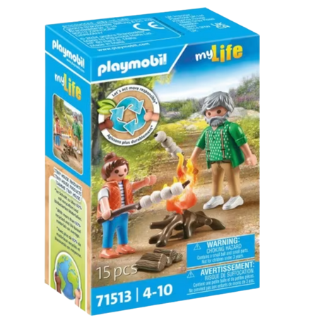 Playmobil My Life Campfire with Marshmallows