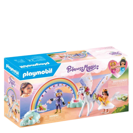Playmobil Sateenkaaripégasos ja Sateenkaari Pilvissä Leikkisetti