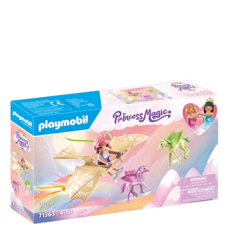 Playmobil Sateenkaarimatka Pilvissä Pegasusvarsat Leikkisetti