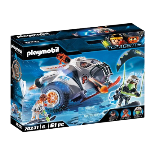 Playmobil 70231 Vakoiluryhmän komentokelkka (Spy Team Command Sled)