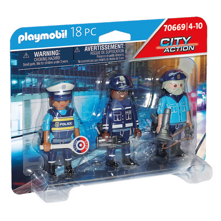 Playmobil City Action Poliisi hahmot 70669