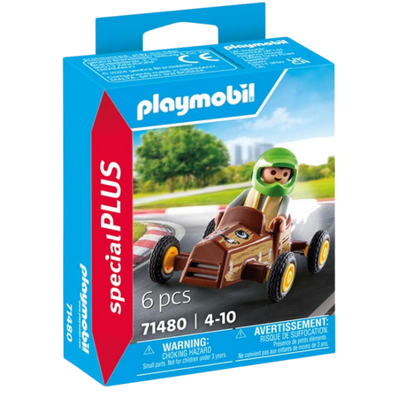 Playmobil Special Plus Lapsi ja Gokart Leikkisetti