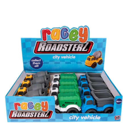 Roadsterz Racey City Vehicles Truck Assorted